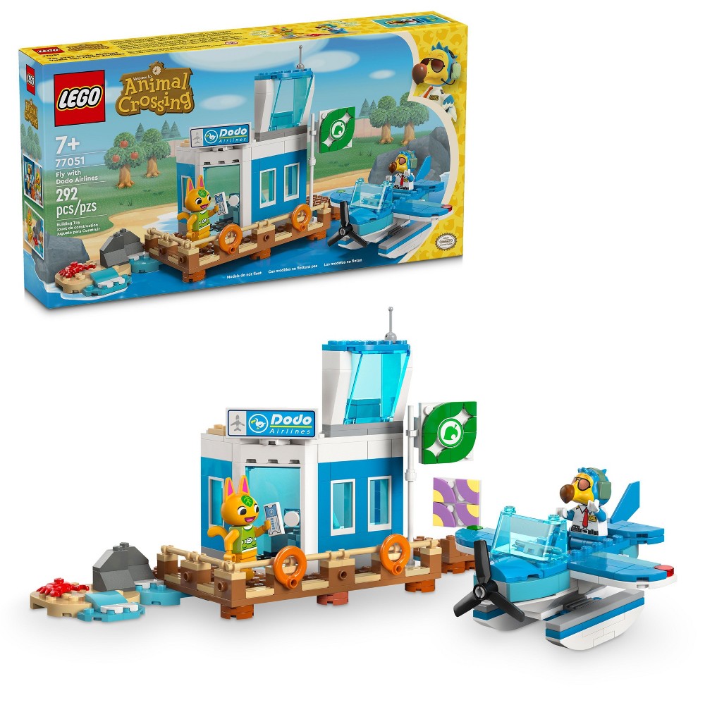 Lego Animal Corssing Dodo Airlines Airport Building Set, 292 pc