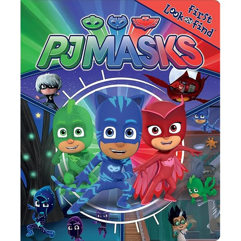 PJ Masks Look and Find Children's Book - soft cover