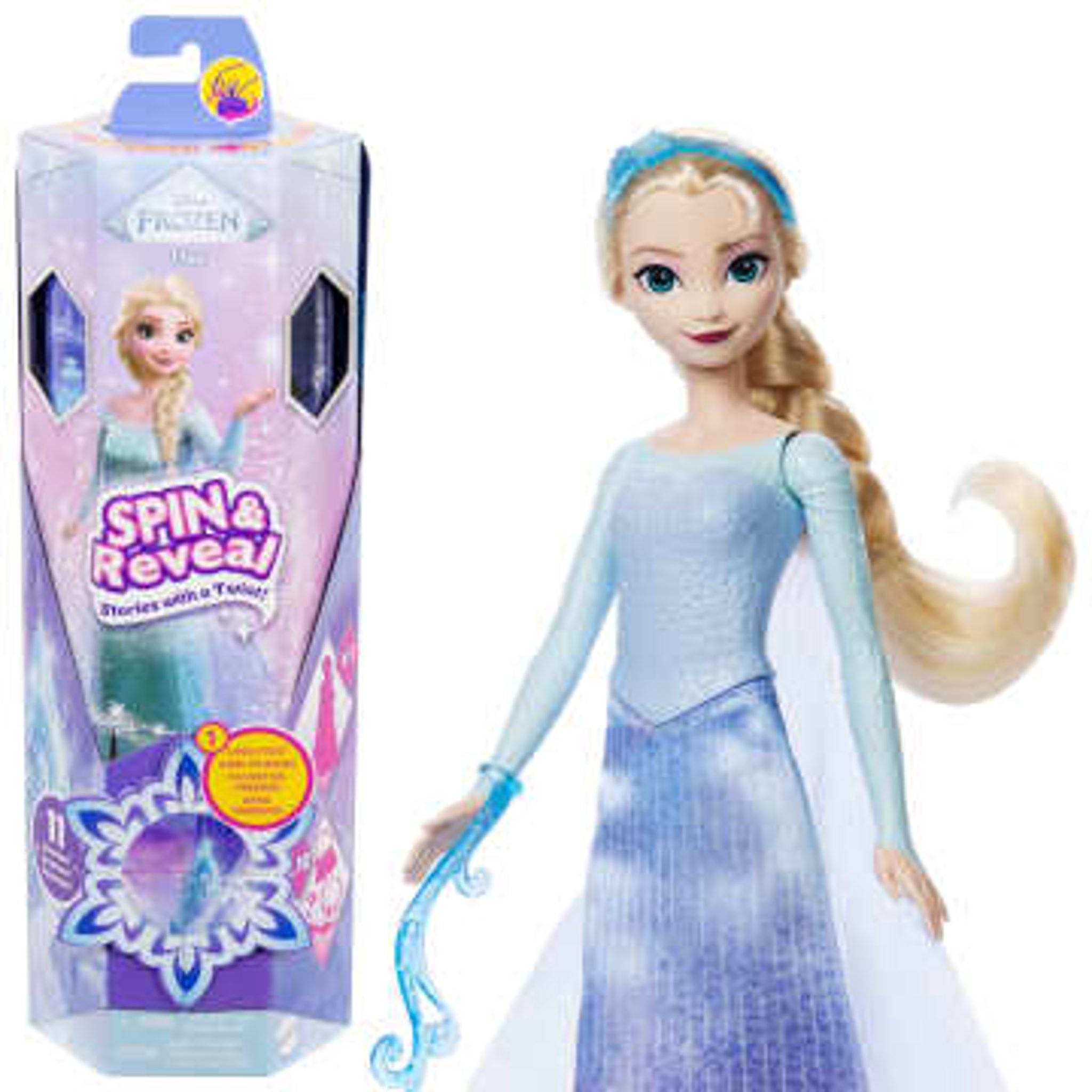 Disney Frozen Elsa Doll Set with 11 Surprises & Accessories