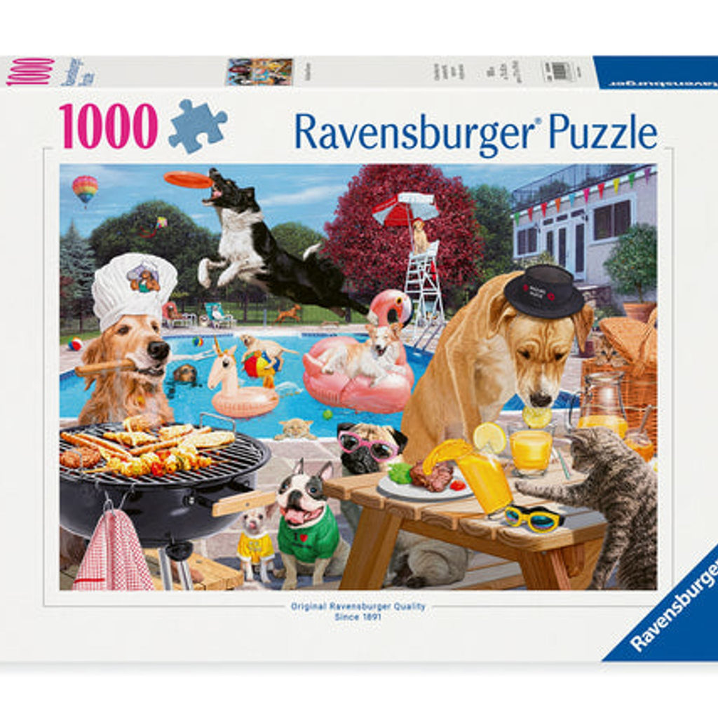 Ravensburger Dog Days of Summer 1000 Piece Jigsaw Puzzle