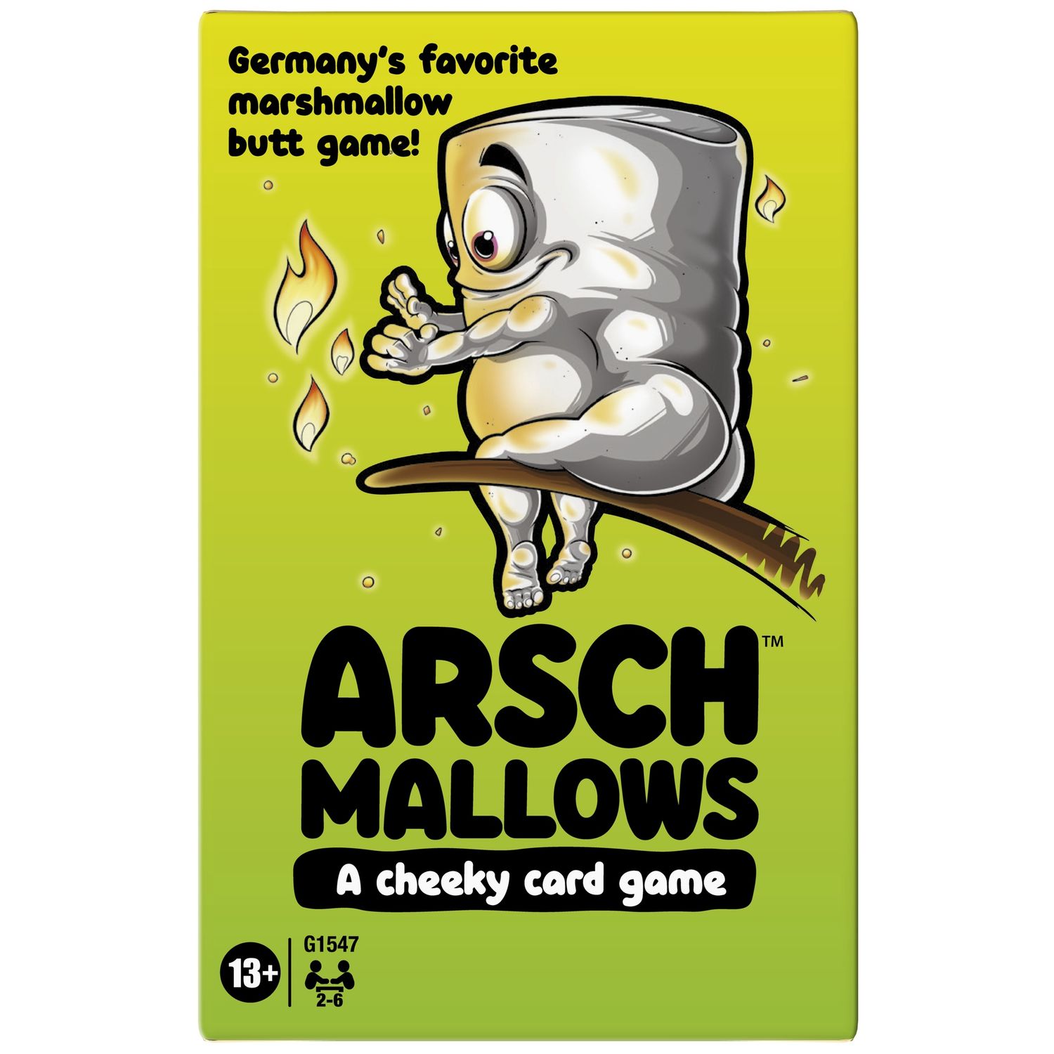 Hasbro Arschmallows Card Game - Family Party Game for Ages 13+