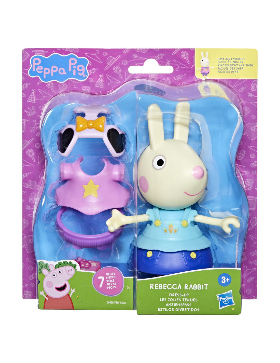 Peppa Pig Rebecca Rabbit Dress-up Figure with Accessories