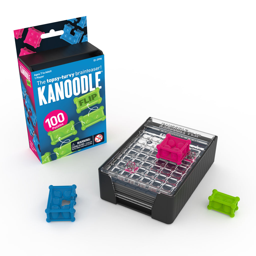 Learning Resources Kanoodle Flip 3-D Puzzle Game, 100 Challenges
