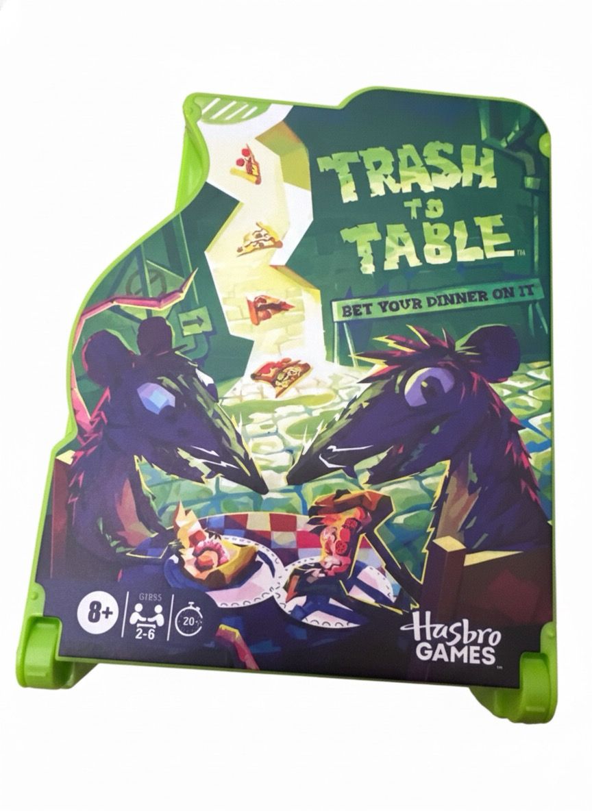 Hasbro Trash to Table Party Game – Strategy for Ages 8+
