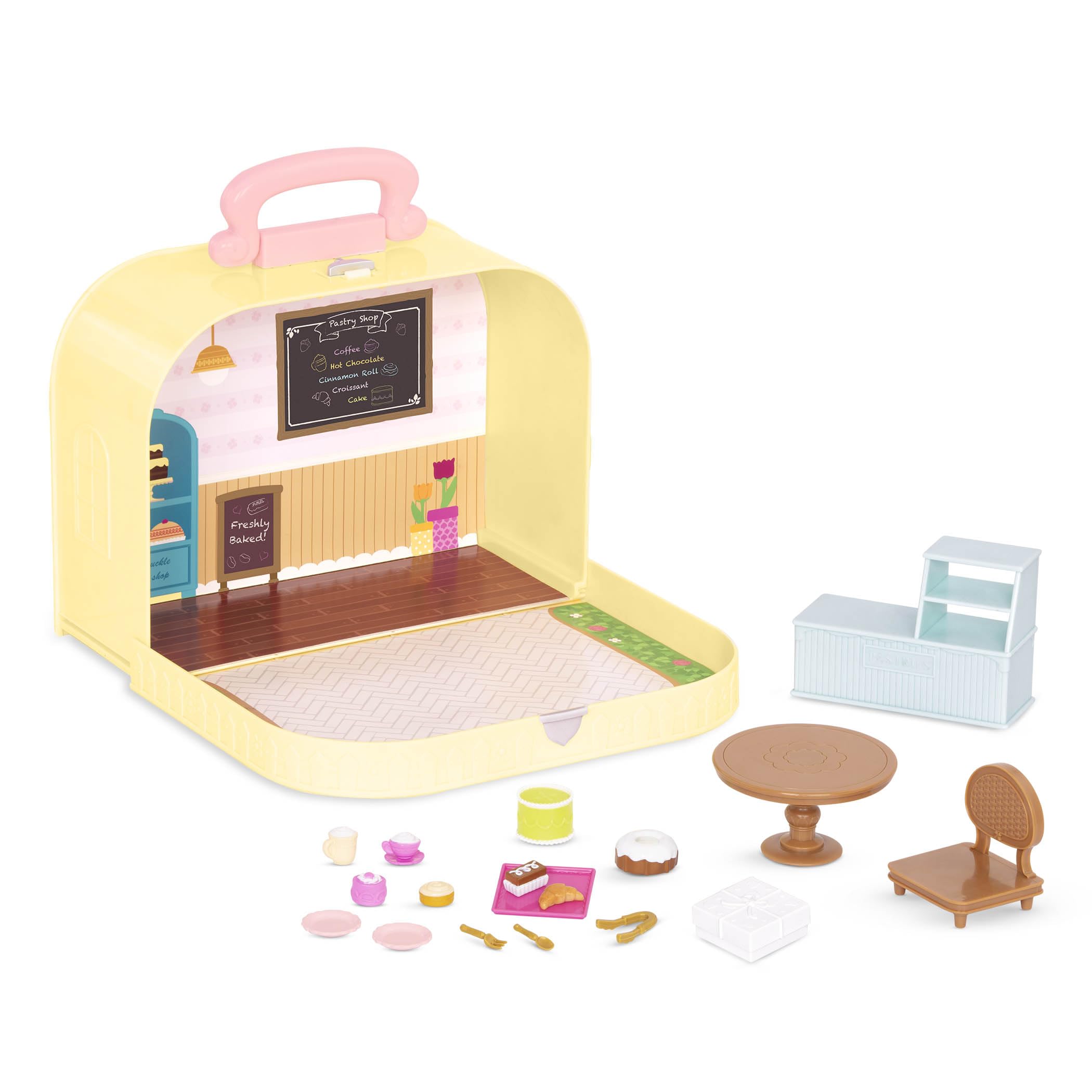 Lil Woodzeez Pastry Shop Playset - 20 pc set