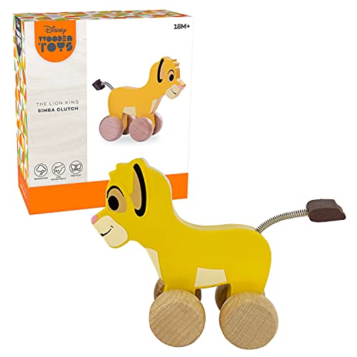 Disney Simba Wooden Clutch Toy, Ages 18M+