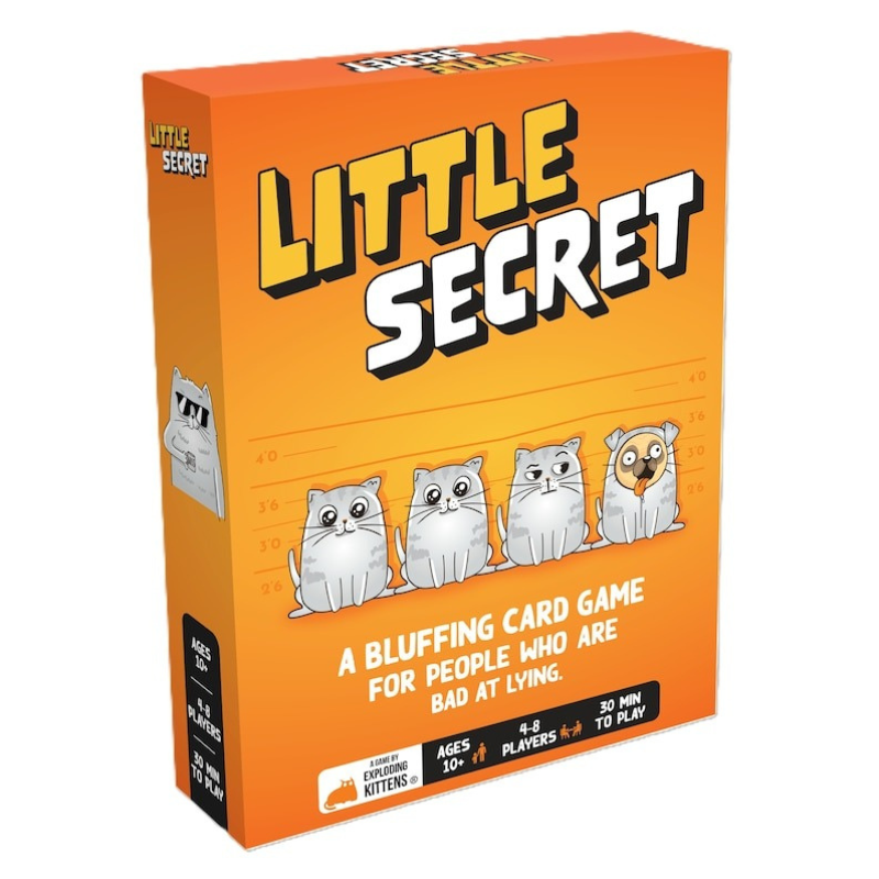 Exploding Kittens Little Secret Card Game