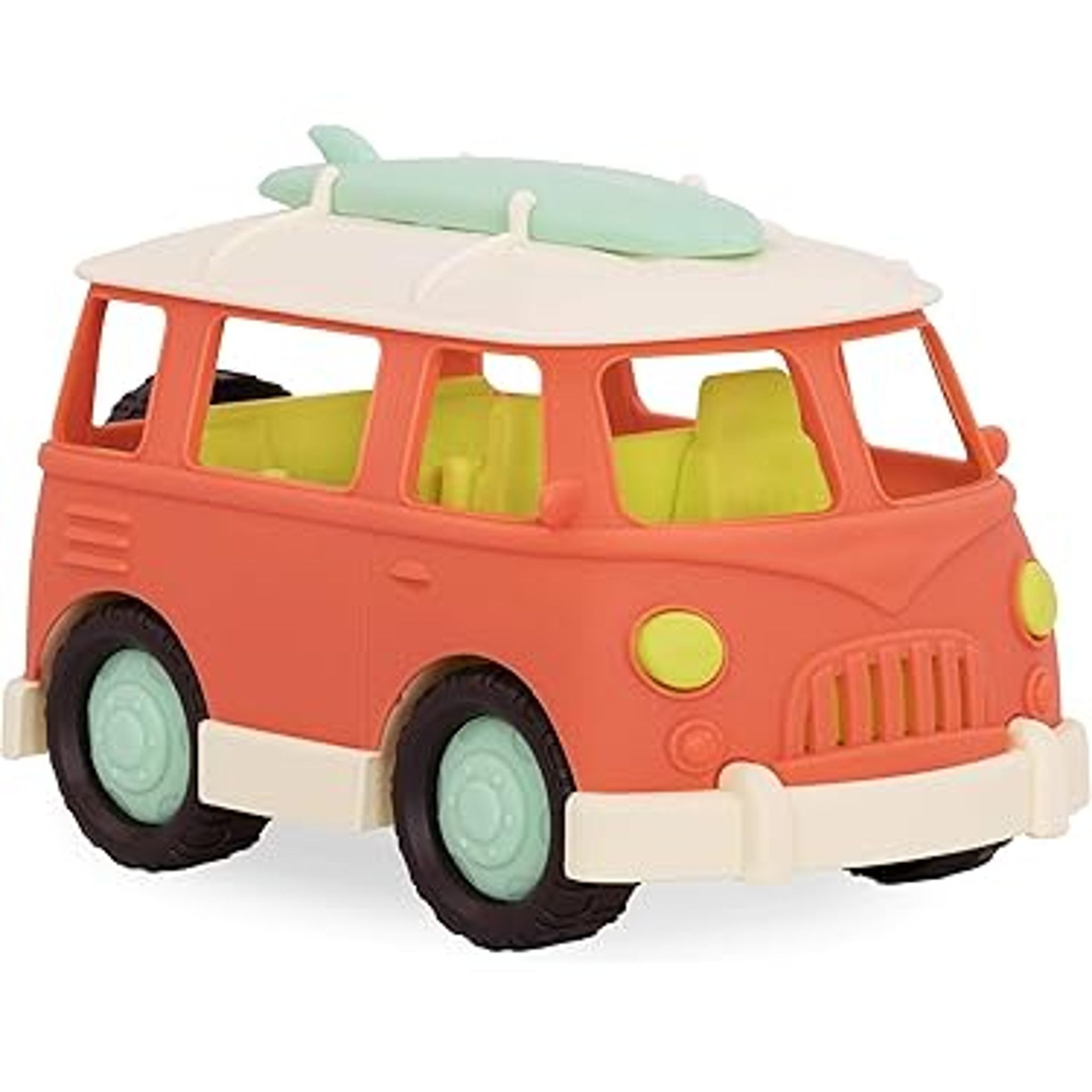 Battat Happy Cruisers Orange Bus Van Toy