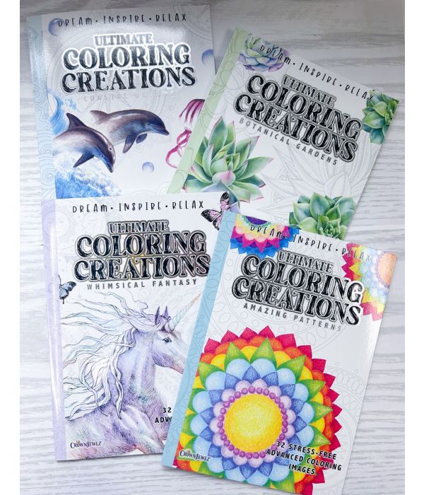 CrownJewlz Kidz Fairytales Coloring Activity Mat, 32 Pages
