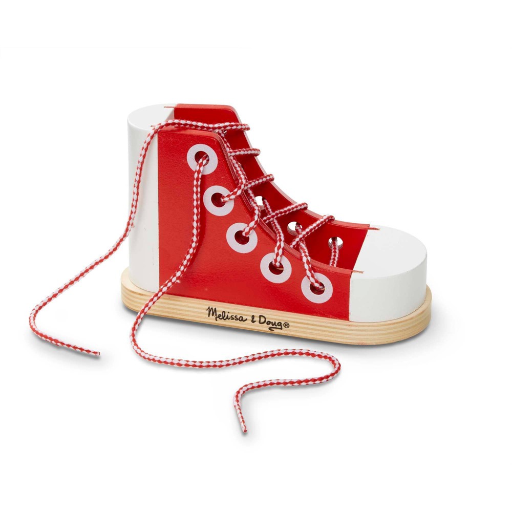 Melissa & Doug Deluxe Lacing Sneaker - Educational Toy 2 Years