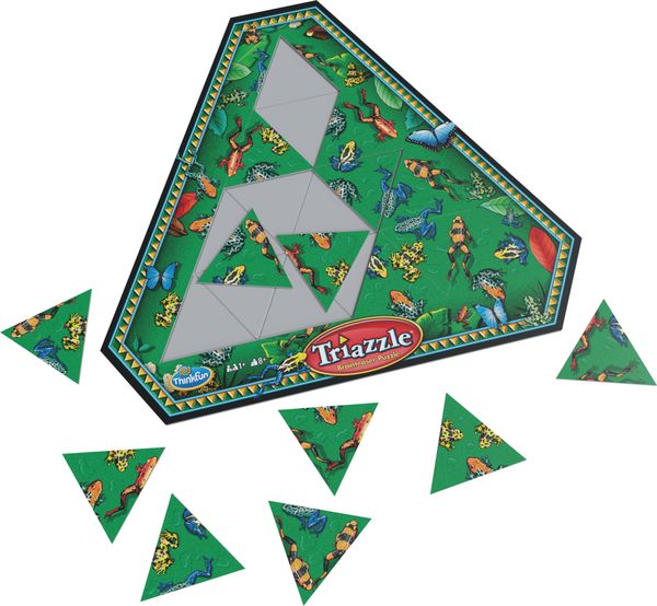 ThinkFun Triazzle Brainteaser Puzzle - Engages Strategic Thinking, Memory