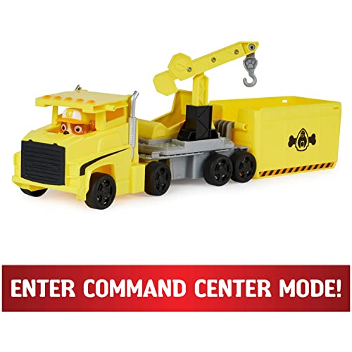 Paw Patrol Rubble Transforming Truck with Figure, Pack of 1