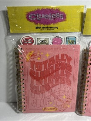 Clueless 30th Anniversary Blush Pink Journal 96 Sheets