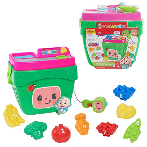 Cocomelon Veggie Fun Learning Basket 9.5" Pack of 1