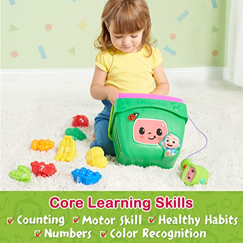 Cocomelon Veggie Fun Learning Basket 9.5" Pack of 1