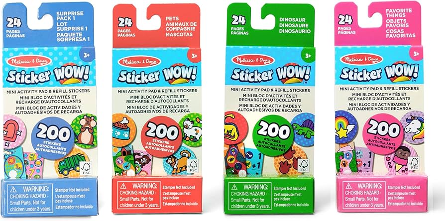 Melissa & Doug Sticker WOW Dog Bundle: 500 Stickers, Activity Pad
