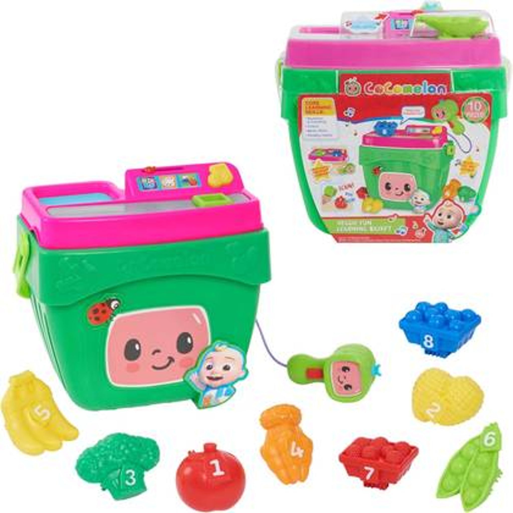Cocomelon Veggie Fun Learning Basket 9.5" Pack of 1