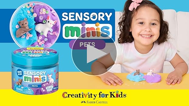 Creativity For Kids Sensory Mini Pets Kit, Pack of 5