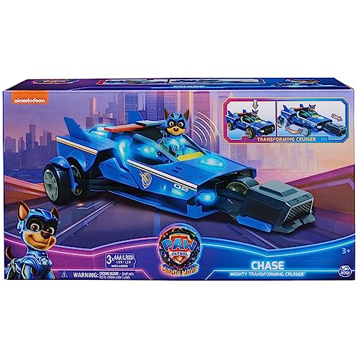 Paw Patrol Mighty Movie Chase's Transforming Cruiser Pack of 1