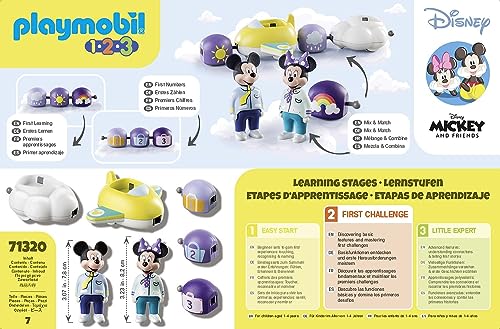 PLAYMOBIL Mickey and Minnie Cloud Ride Pack of 1