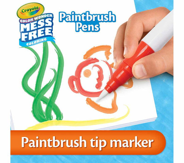 Crayola Color Wonder Paintbrush Pens, 8ct