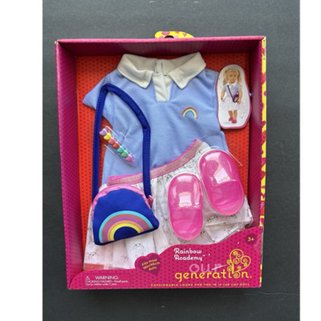 Our Generation Rainbow Academy School Uniform for 18" Dolls