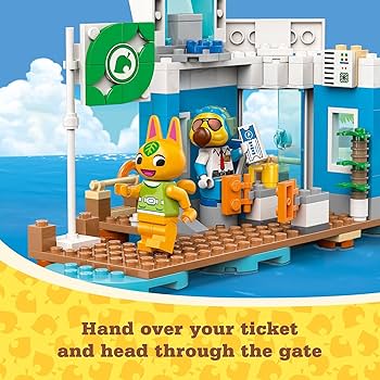 Lego Animal Corssing Dodo Airlines Airport Building Set, 292 pc