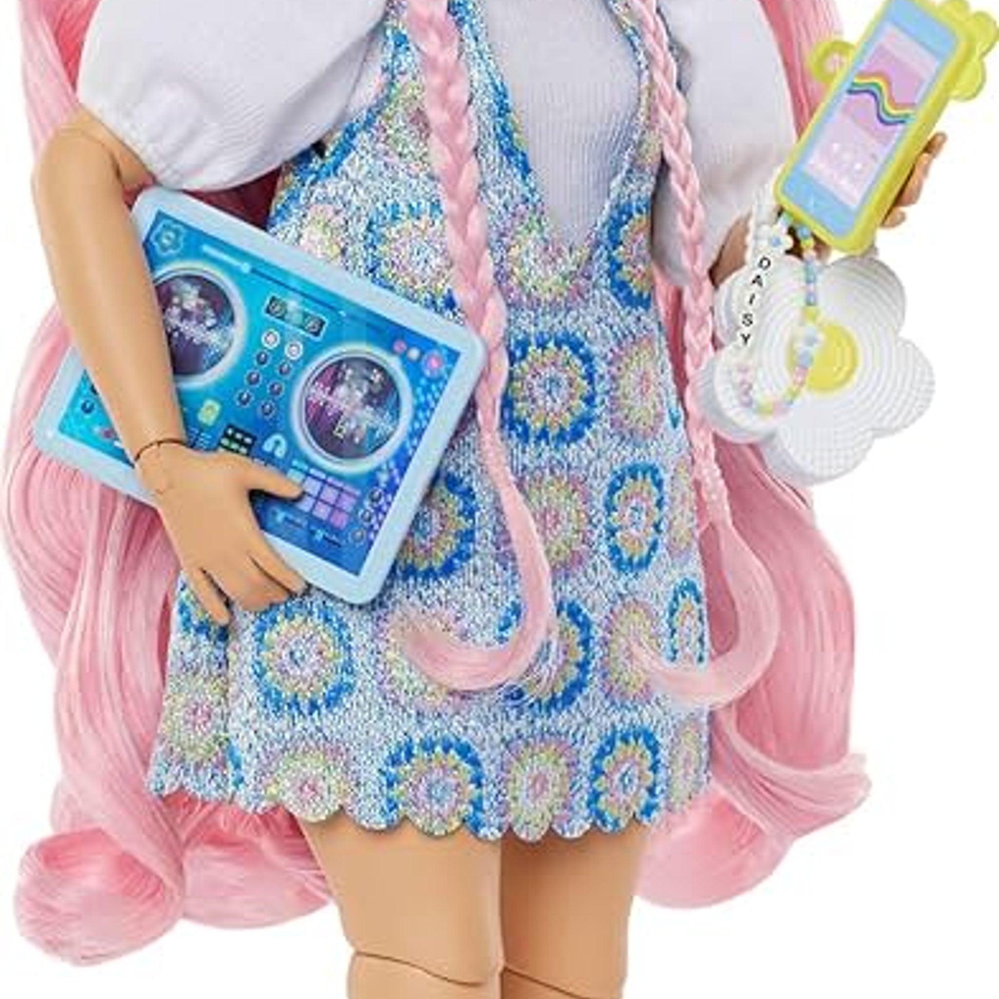 Barbie Daisy Jean Doll with 9 DJ & Music Accessories