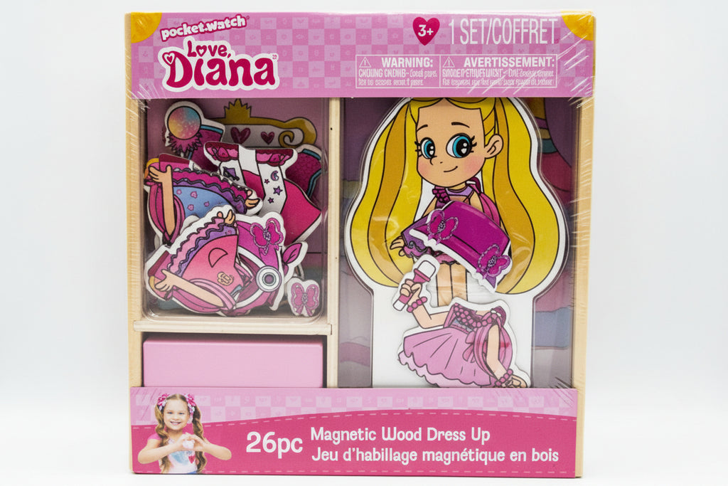 Love, Diana Magnetic Dress Up Set