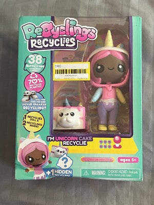 Recyclings Unicorn Cake Doll