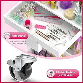 My Look Beauty Caddy: Craft Kit with Nail Polish, Plastic