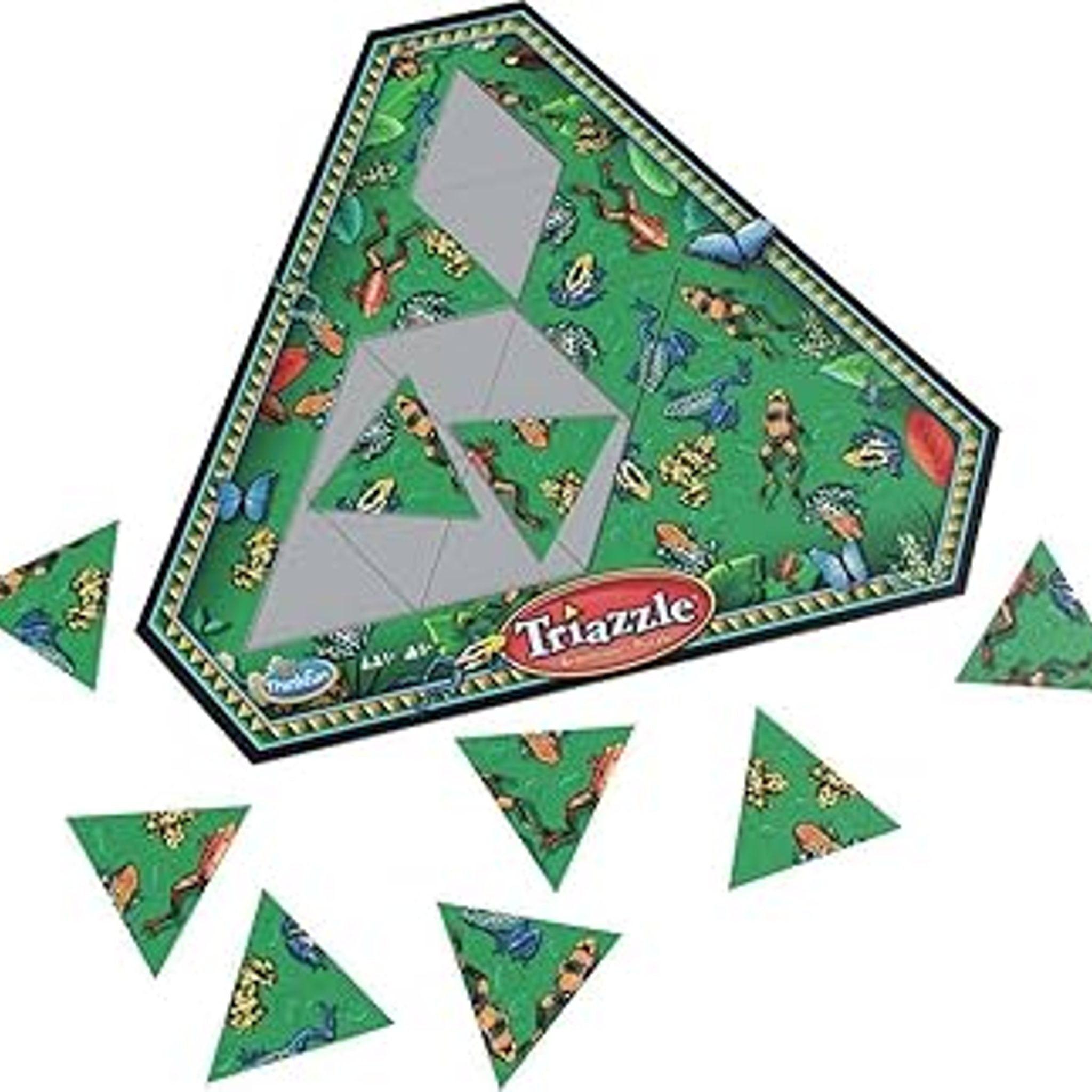 ThinkFun Triazzle Brainteaser Puzzle - Engages Strategic Thinking, Memory
