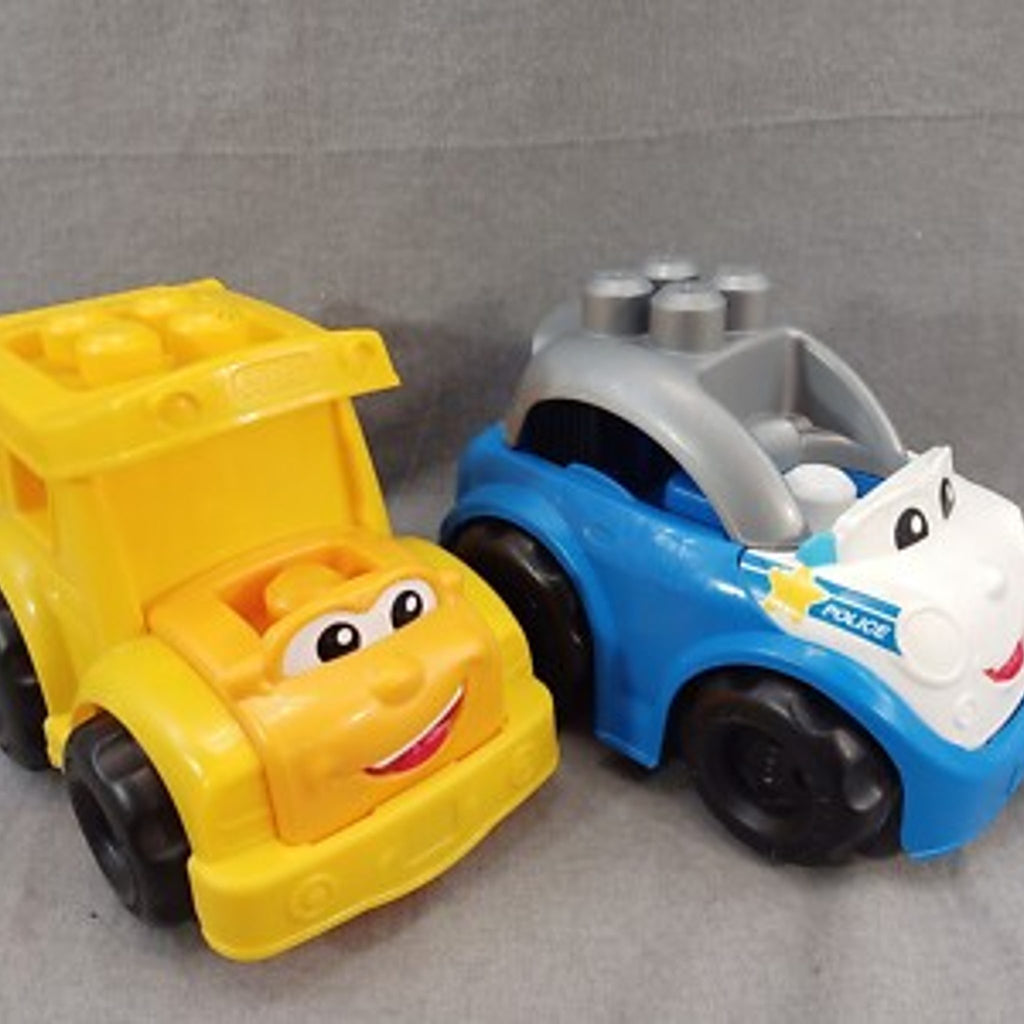 Mega Bloks Sonny School Bus Building Blocks for Toddlers