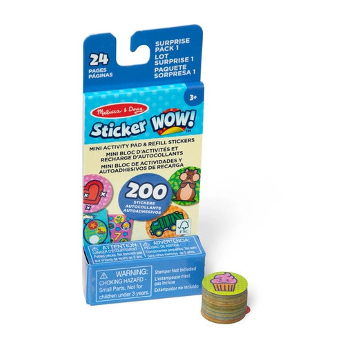 Melissa & Doug Sticker Wow! Mini pad with stickers - purchase stickers wow separately