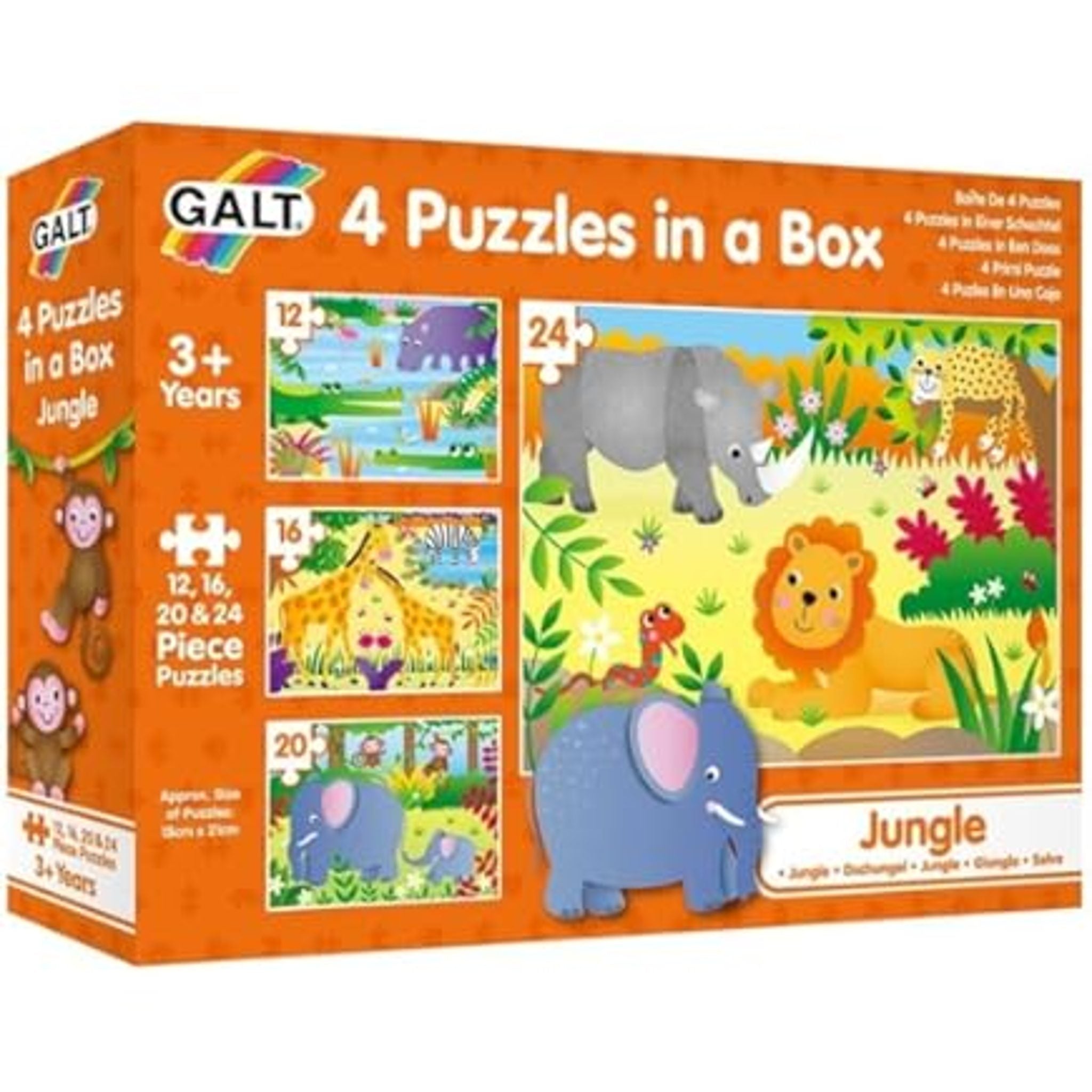 Hape Numbers & Farm Animals 10pc Wooden Puzzle, Ages 3+