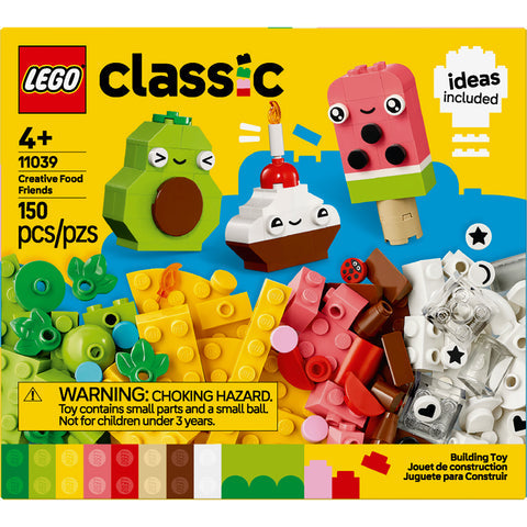 LEGO Classic Creative Food Friends - Educational Toy, Ages 4+