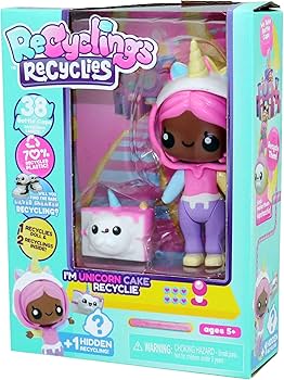 Recyclings Unicorn Cake Doll