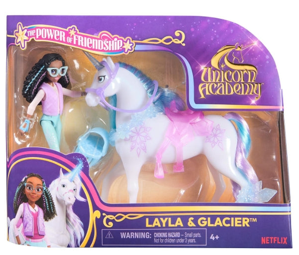 Spin Master Unicorn Academy Layla & Glacier with Accessories