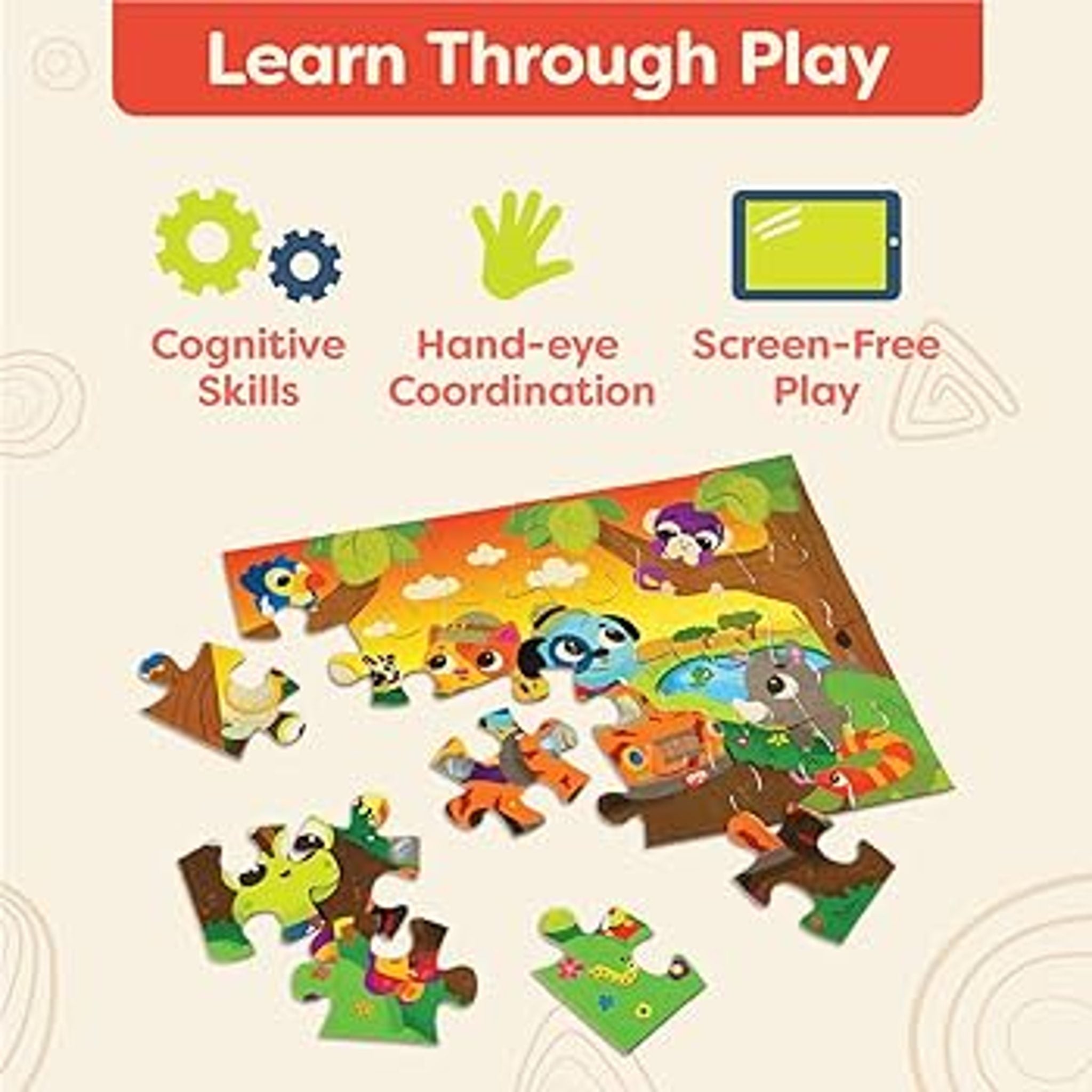 Land of B. Jigsaw Puzzles - 3 Kids Puzzle Adventures