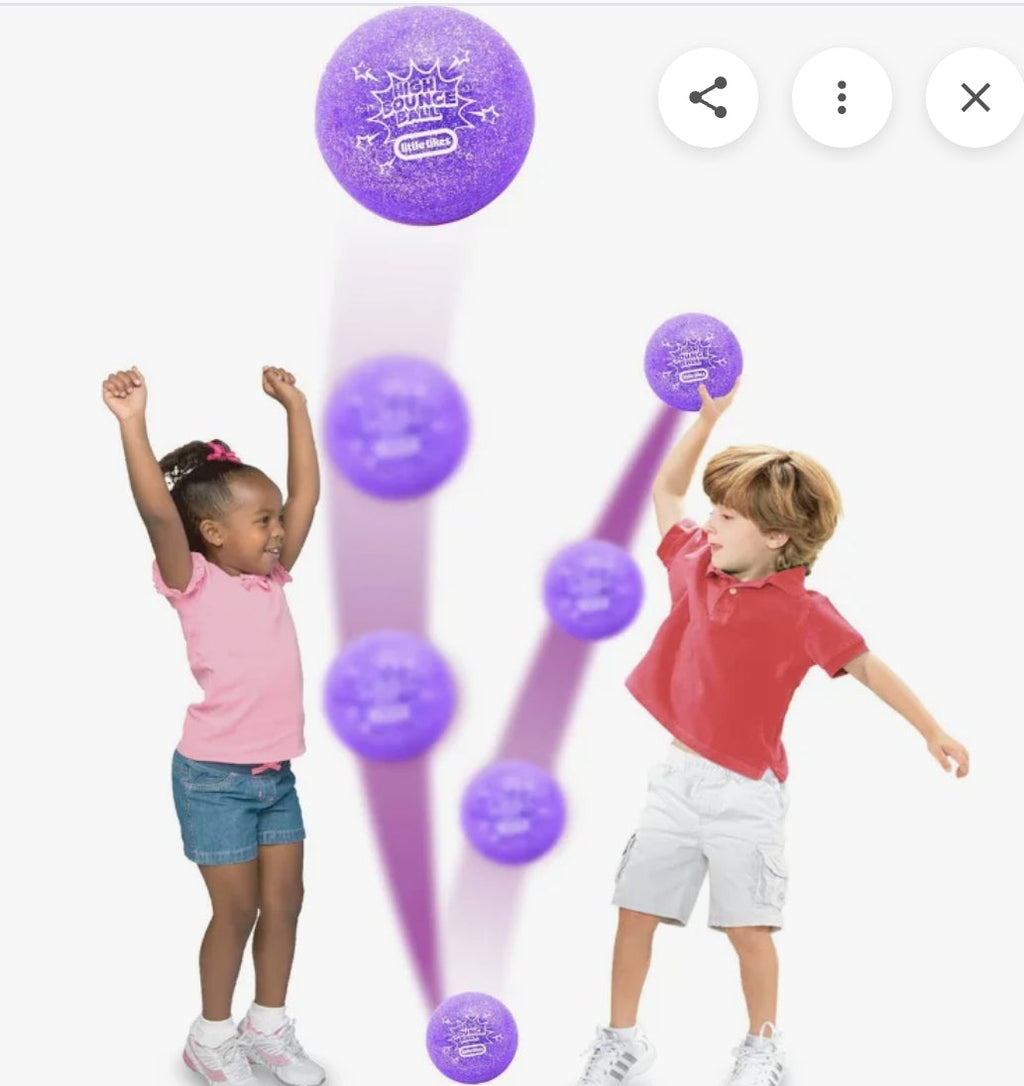 Little Tikes High Bounce Ball 4 Inch assorted colors
