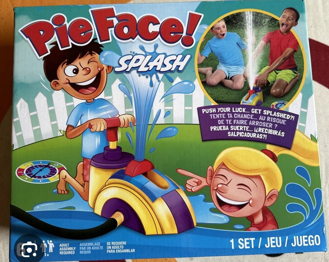 Hasbro pie face splash game